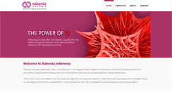 Desktop Screenshot of nabenta-indonesia.com